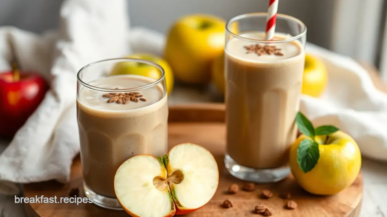 Creamy Apple Almond Smoothie