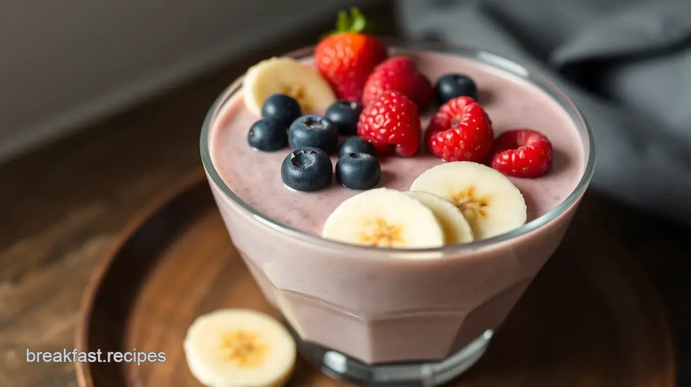 Instant Carnation Breakfast Smoothie Bowl