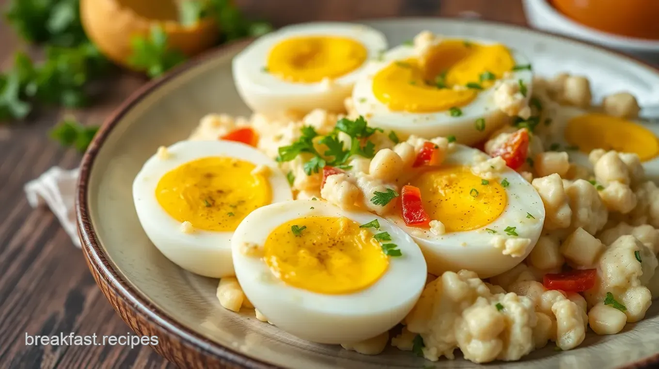 Classic Deviled Eggs with a Twist