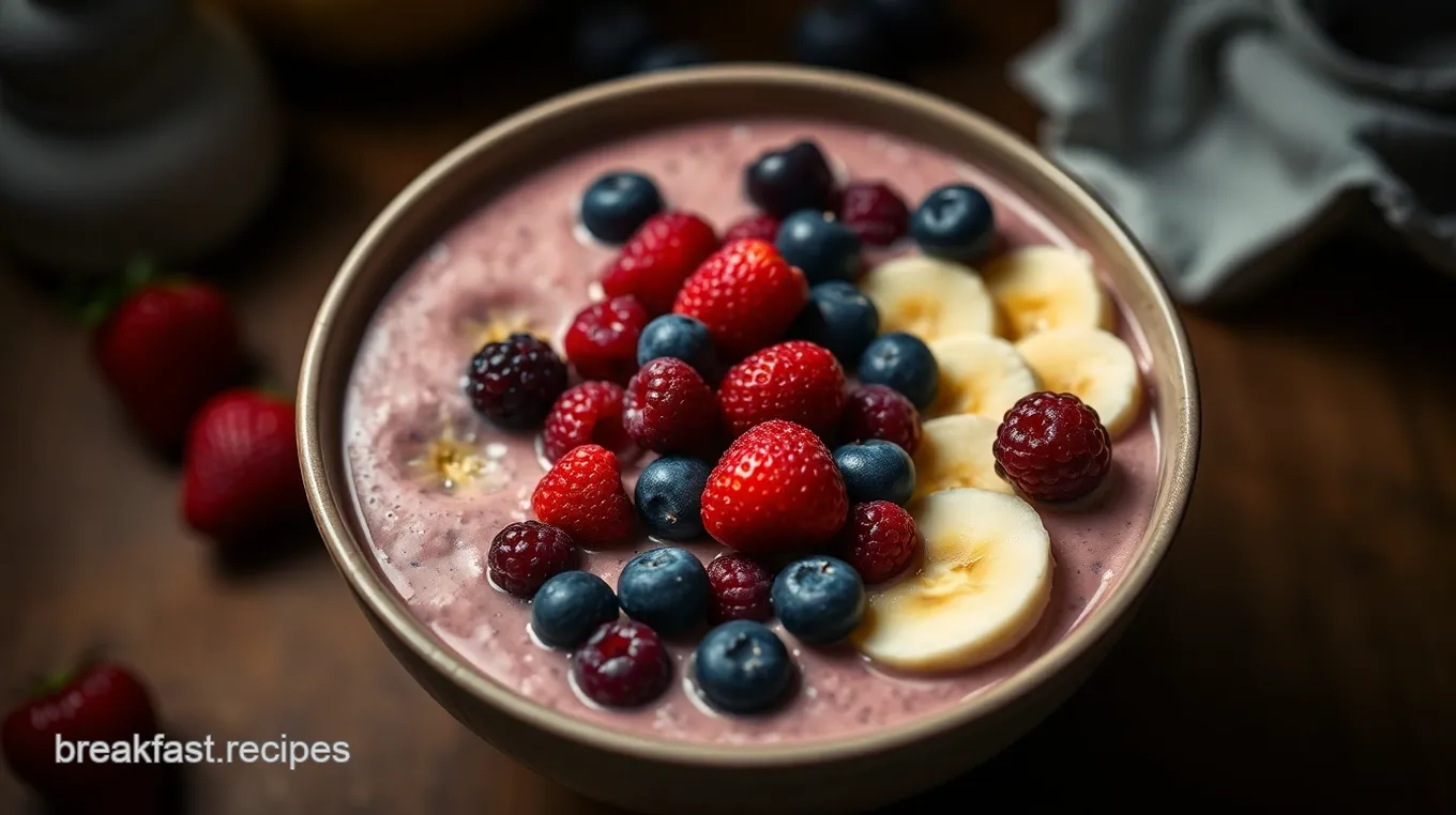 Carnation Breakfast Smoothie Bowl