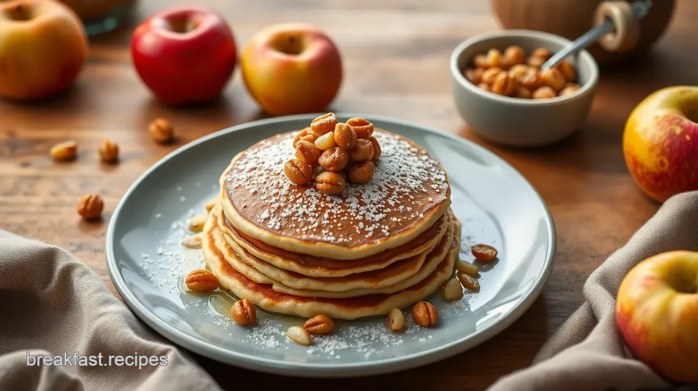 Apple Pancakes with Sultanas