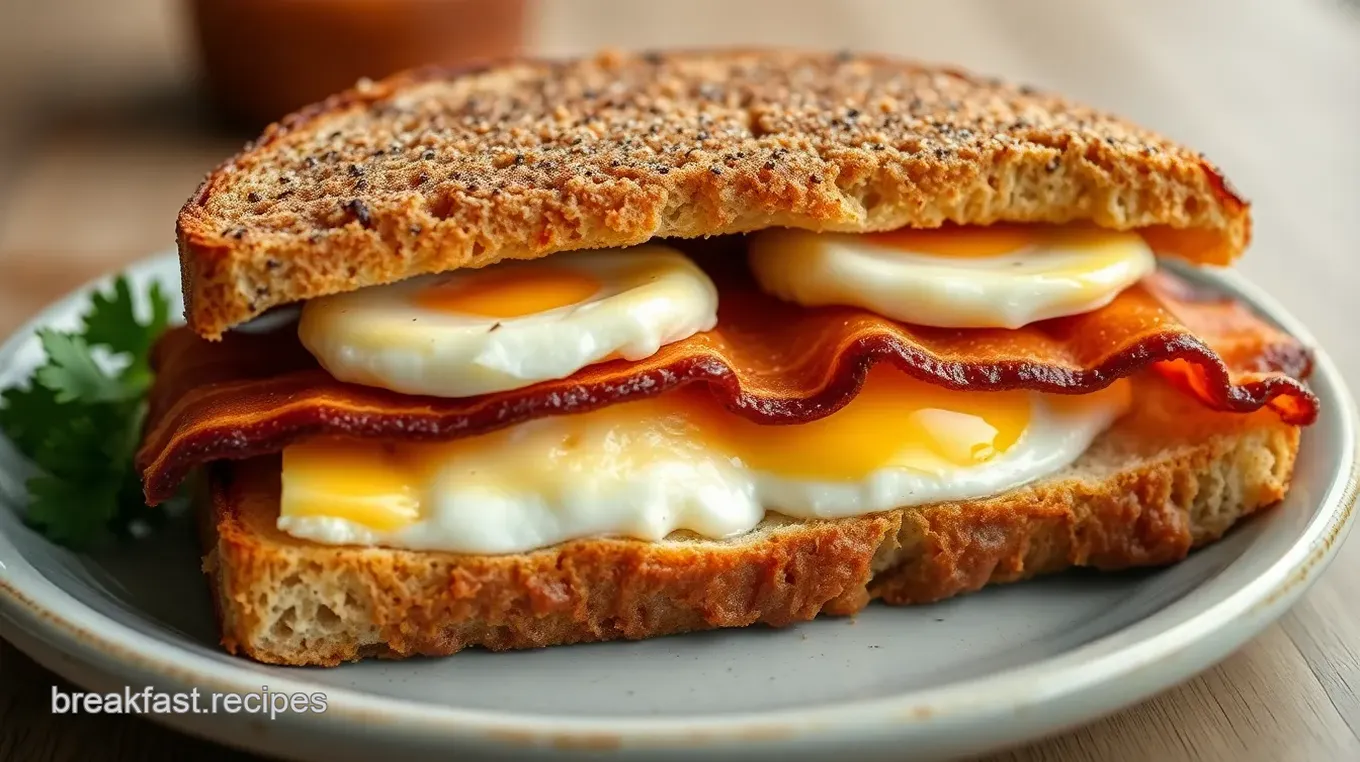 Sourdough Breakfast Sandwich