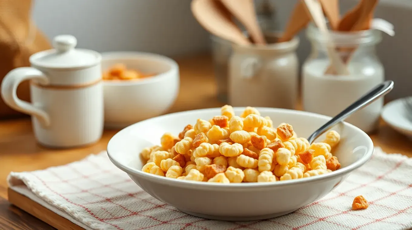 Bake Oats Nutty Cereal for Quick Mornings