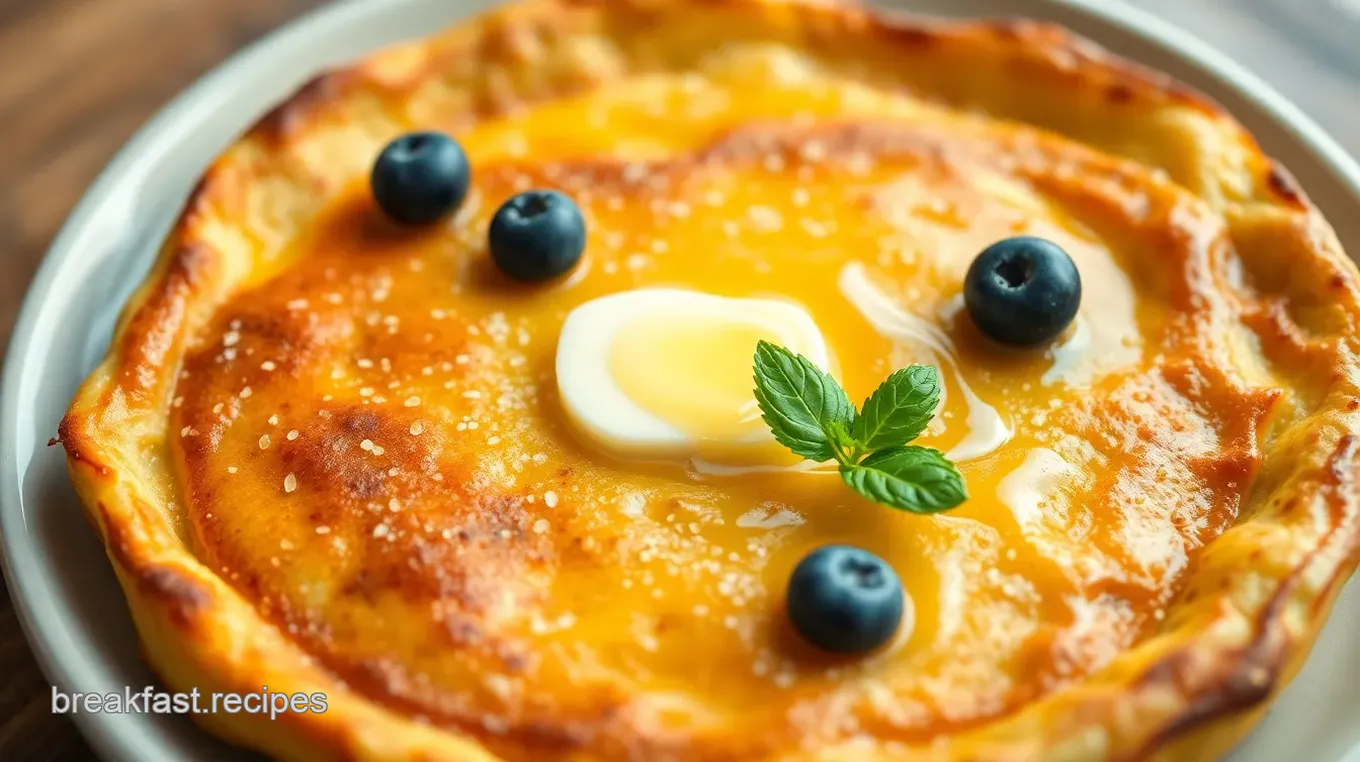 Delicious Dutch Baby Pancake Recipe