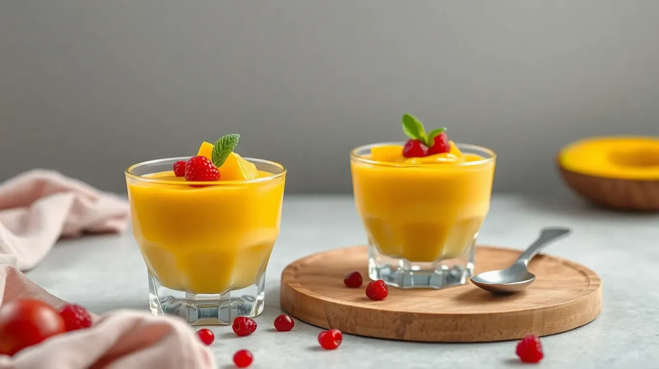 Delicious Mango Chia Pudding