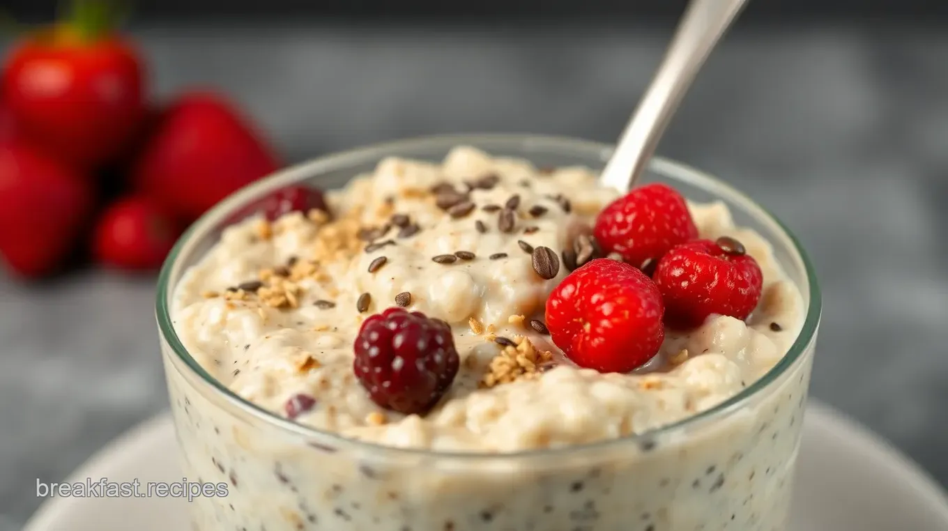 Overnight Oats with Chia Seeds