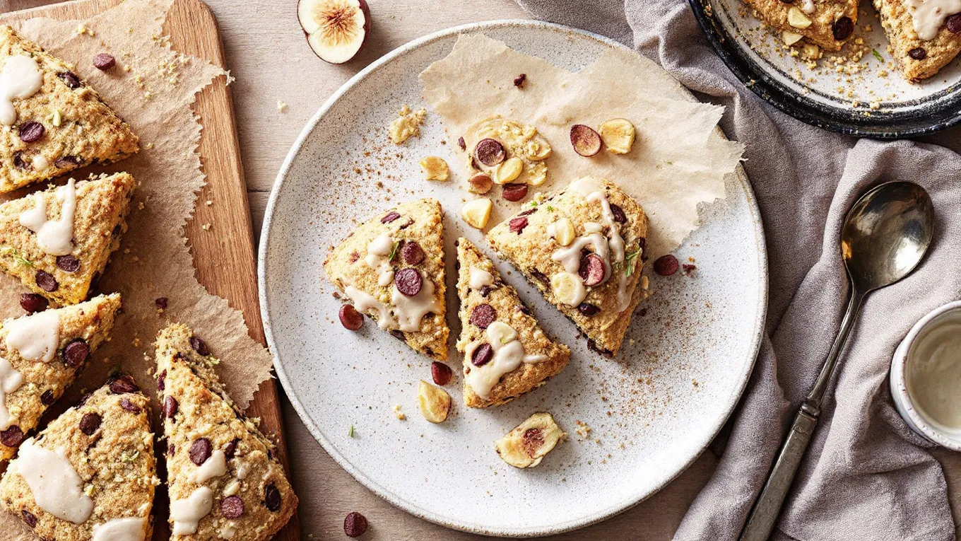 Figgy Buckwheat Scones