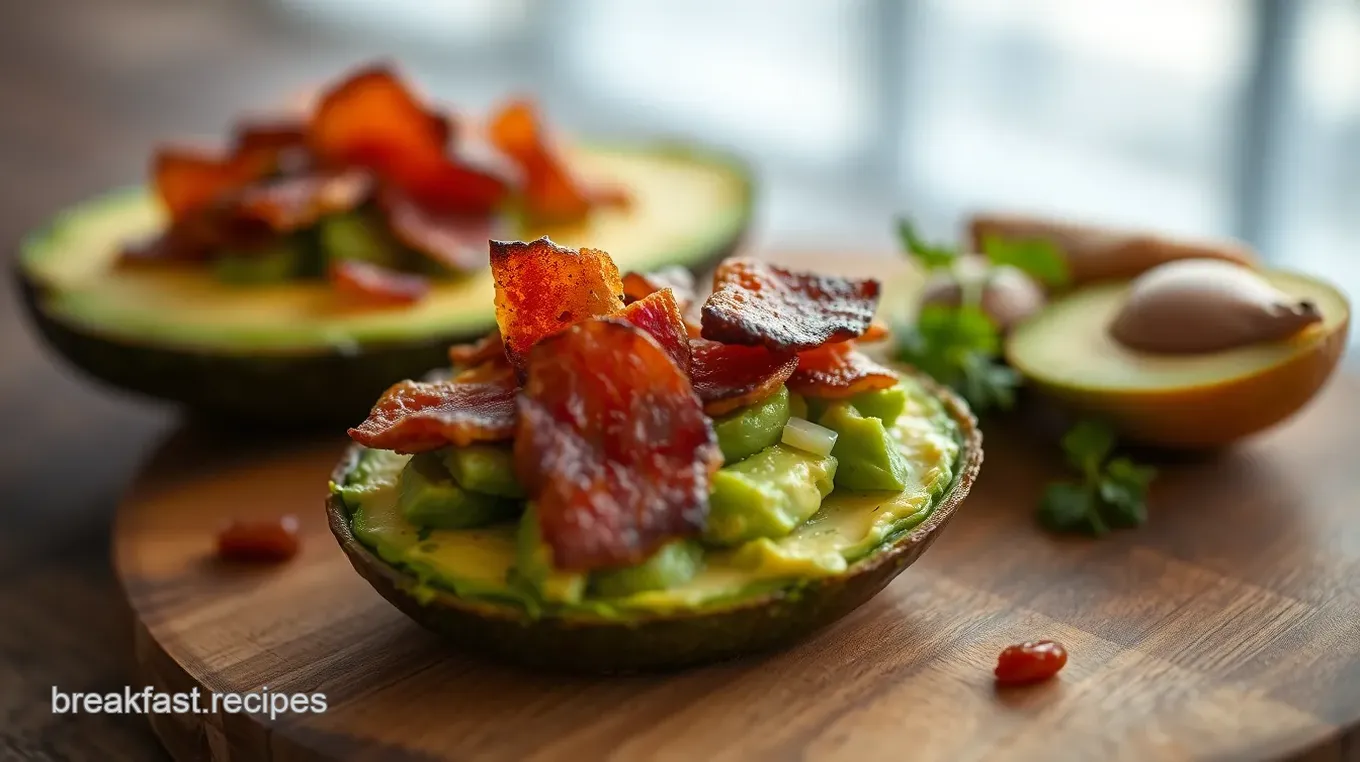 Crispy Bacon Avocado Stack