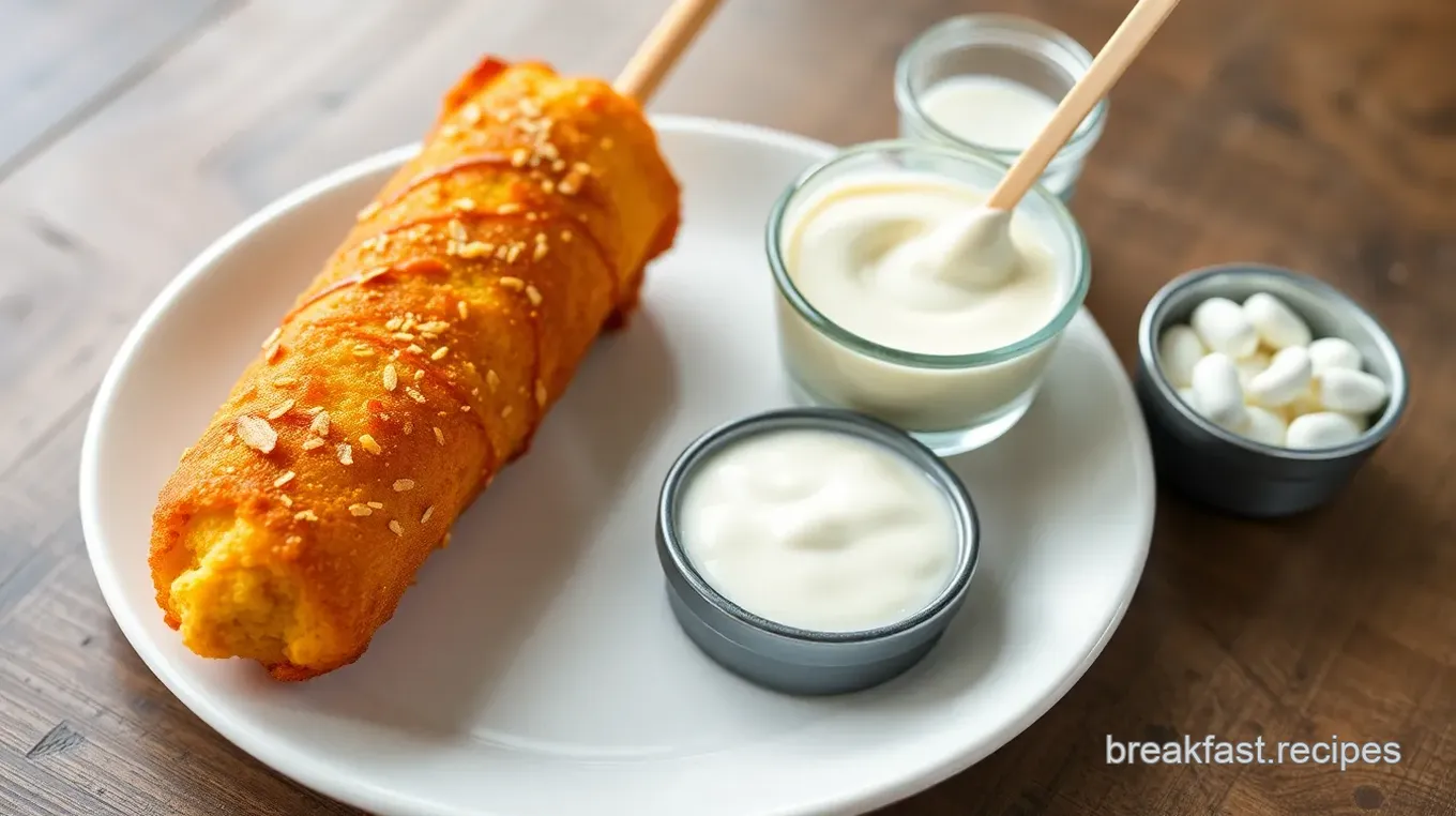 Breakfast Corn Dog