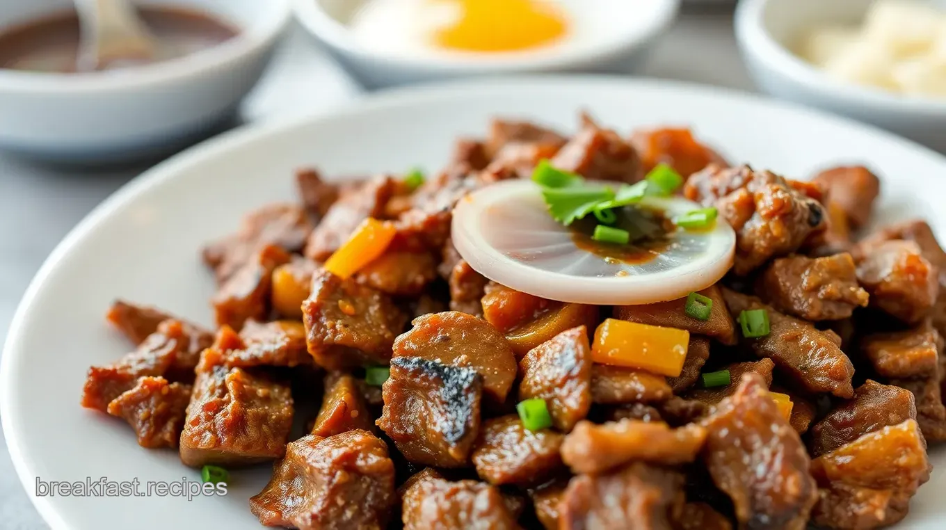 Tapsilog: Delicious Filipino Breakfast Delight