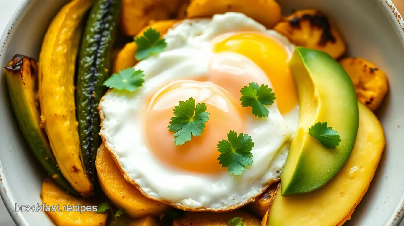 Plantain Breakfast Bowl