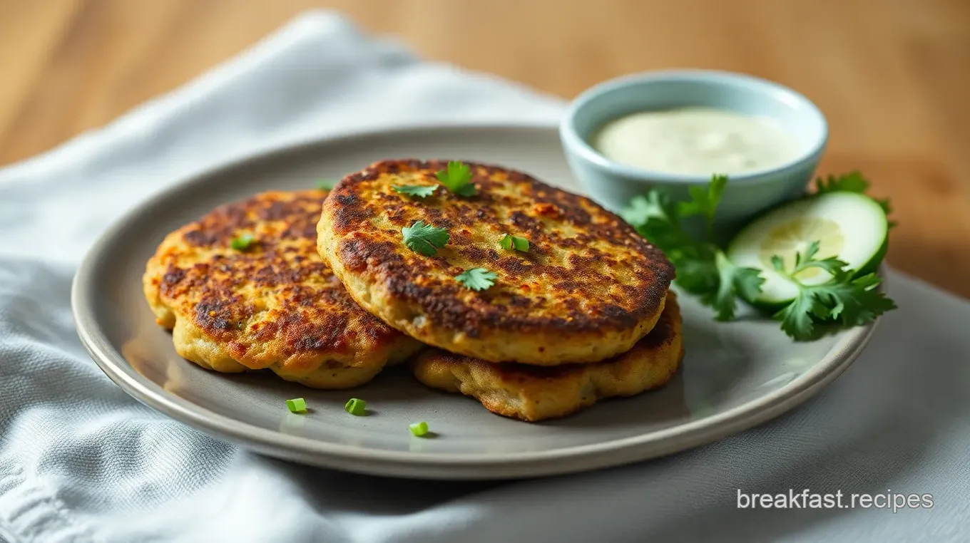 Crispy Potato Onion Patties