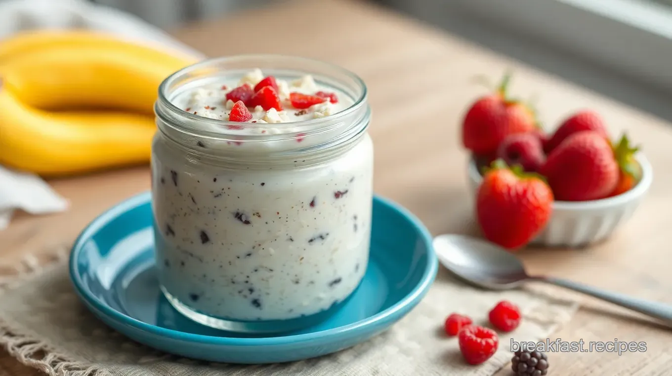 Overnight Oats Delight: Healthy & Quick