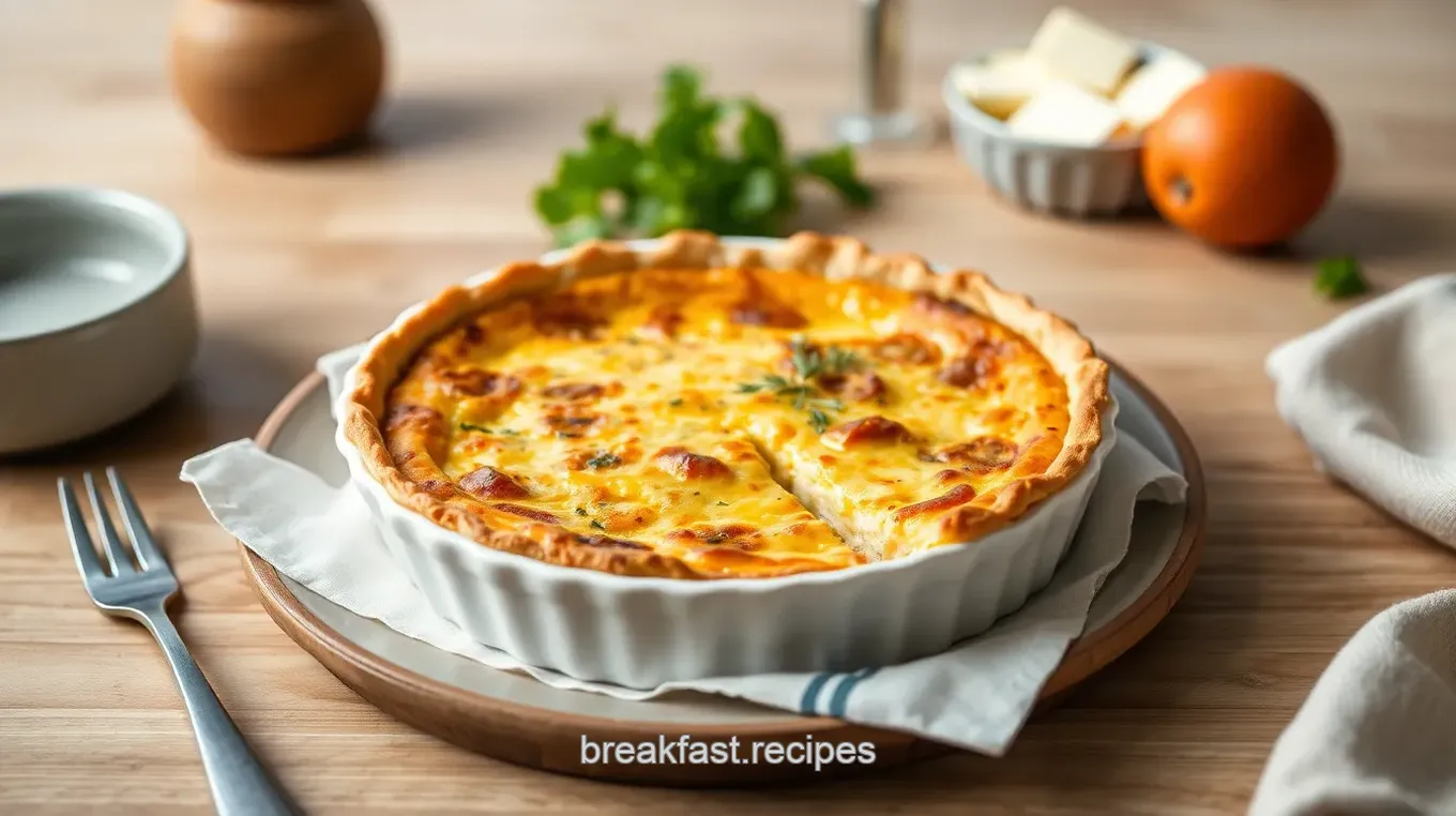 Savory Deep Dish Quiche Delight