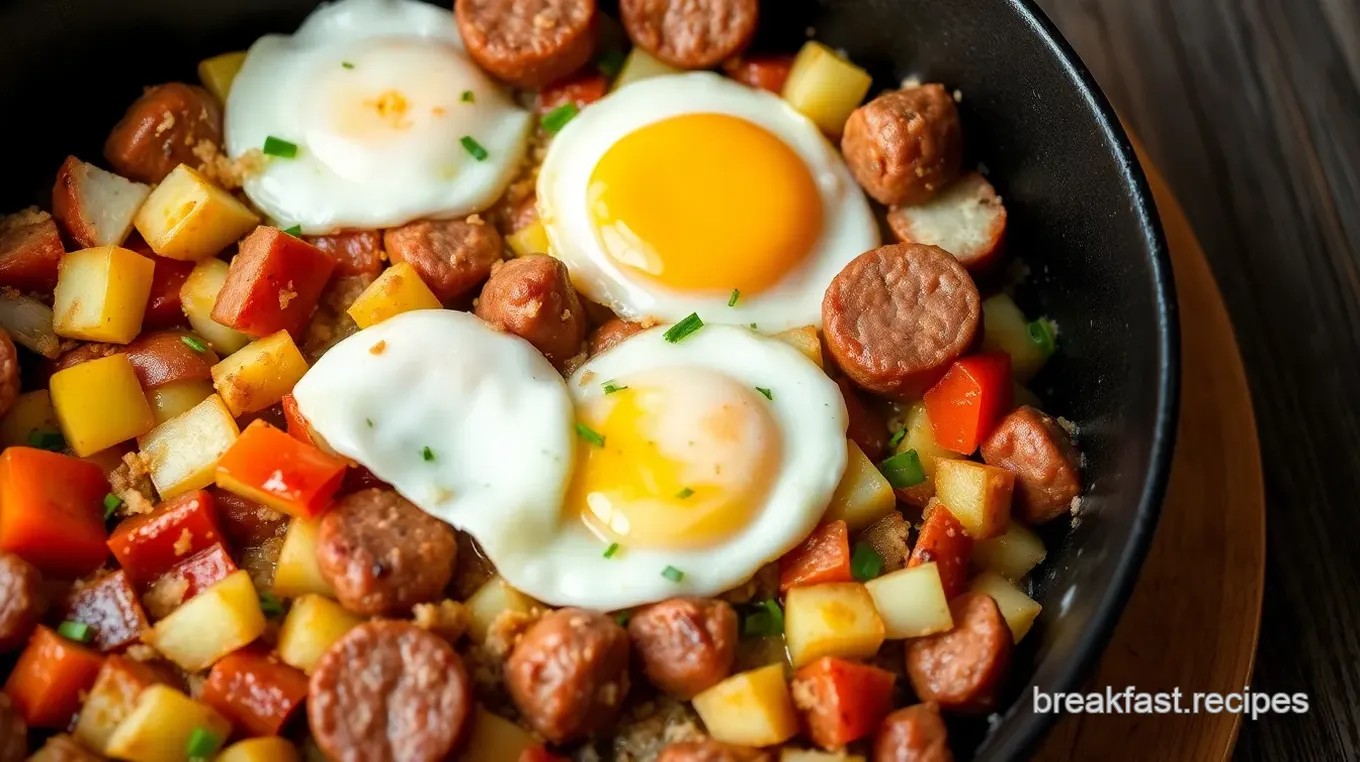 Hearty Hunter's Breakfast Skillet