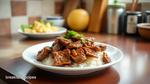 Fry Beef Tapa with Garlic Rice Delight