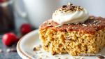 Microwave Oatmeal Cake in Just 6 Minutes