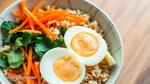 Quick Korean Rice Bowl with Veggies & Eggs