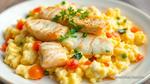 Scrambled Eggs with Fish - Healthy Delight