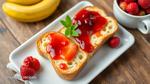 Serve Baguette with Butter & Jam - Quick!