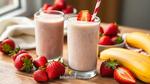 Strawberry Banana Smoothie Delight