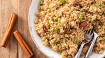 Warm and Nutty Cinnamon Quinoa