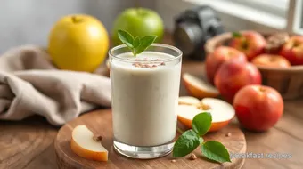 Blend Apple Coconut Smoothie Delight