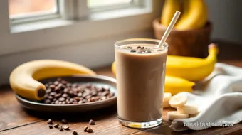 Blend Banana Nutella Smoothie in 15 Minutes