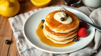 Delicious Vanilla Pancakes Recipe