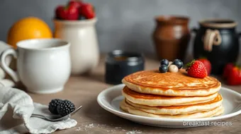 Fluffy Pancakes for Breakfast Bliss