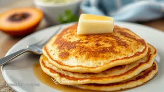 Fluffy Sourdough Pancakes in 25 Minutes recipe card