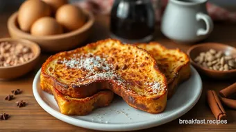 Fried Bread French Toast with Spices