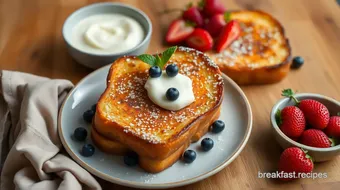 Fry French Toast with Farm Fresh Goodness