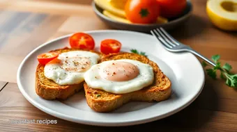 Fry Veggie Egg Toast in 20 Minutes