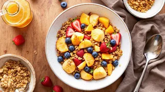 Honey-Toasted Fruit Muesli Recipe