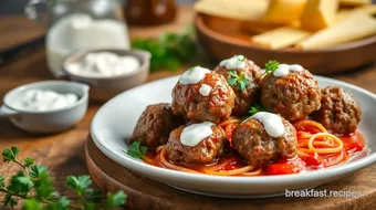 Quick Cold Venison Meatballs with Ranch