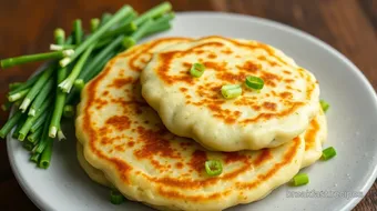 Quick Trader Joe's Scallion Pancakes Recipe recipe card