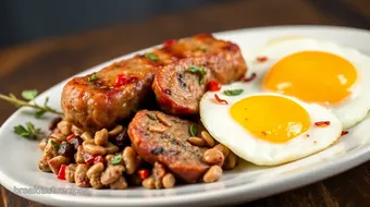 Quick Venison Breakfast Sausage Delight recipe card