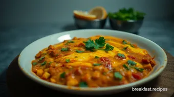 Ultimate Spicy Omelette Curry: A Comforting Meal for Two! recipe card