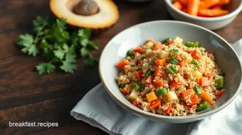 Stir-Fry Quinoa with Colorful Veggies