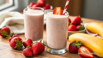 Strawberry Banana Smoothie Delight