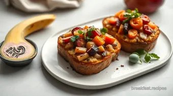 Veggie Besan Toast Delight