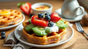 Waffle Colorful Breakfast Treats in 30 Minutes