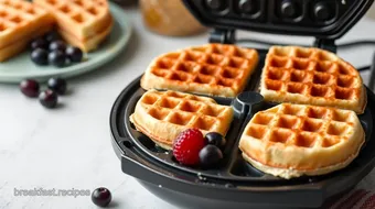 Waffle Maker Fluffy Waffles Easy & Delicious