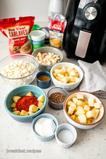 Crispy Air Fryer Breakfast Potatoes ingredients