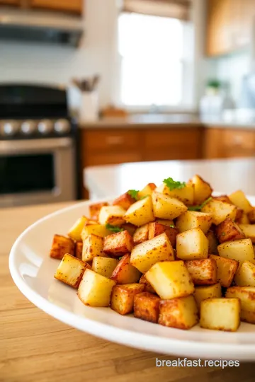 Crispy Air Fryer Breakfast Potatoes steps