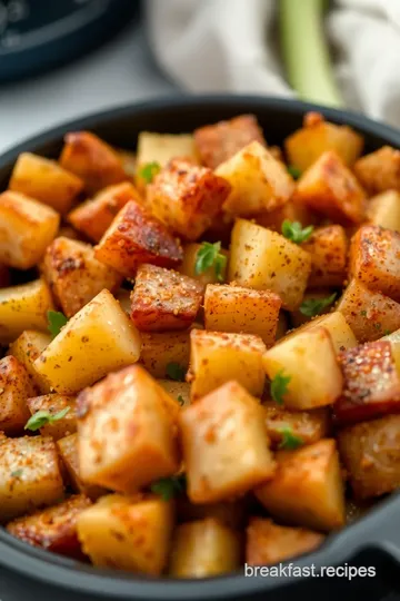 Air Fryer Breakfast Potatoes presentation