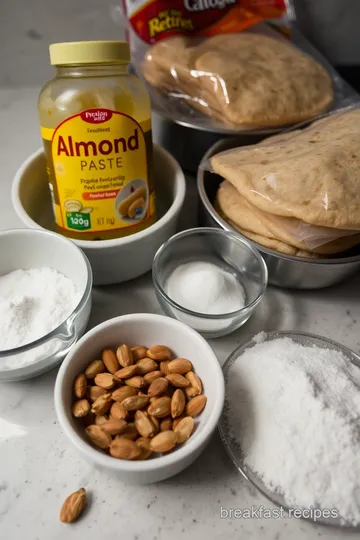 Almond Paste Paratha Delights ingredients