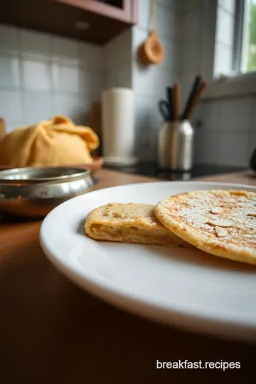 Almond Paste Paratha Delights steps