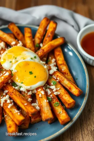 Breakfast Fries presentation